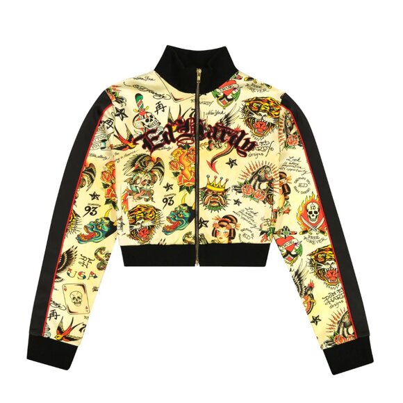 NWT  ED HARDY Y2K Track Jacket Multicolor - Picture 10 of 12